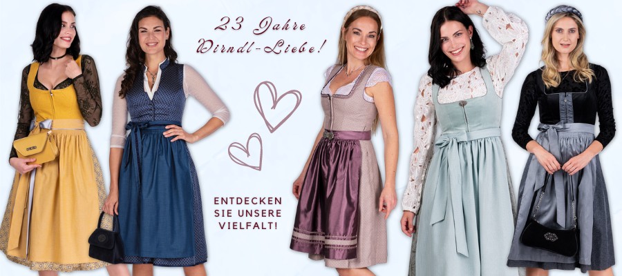 Dirndl Trends im Laufe der Jahre